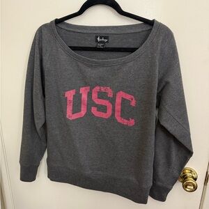 Gray USC Women's Sweatshirt